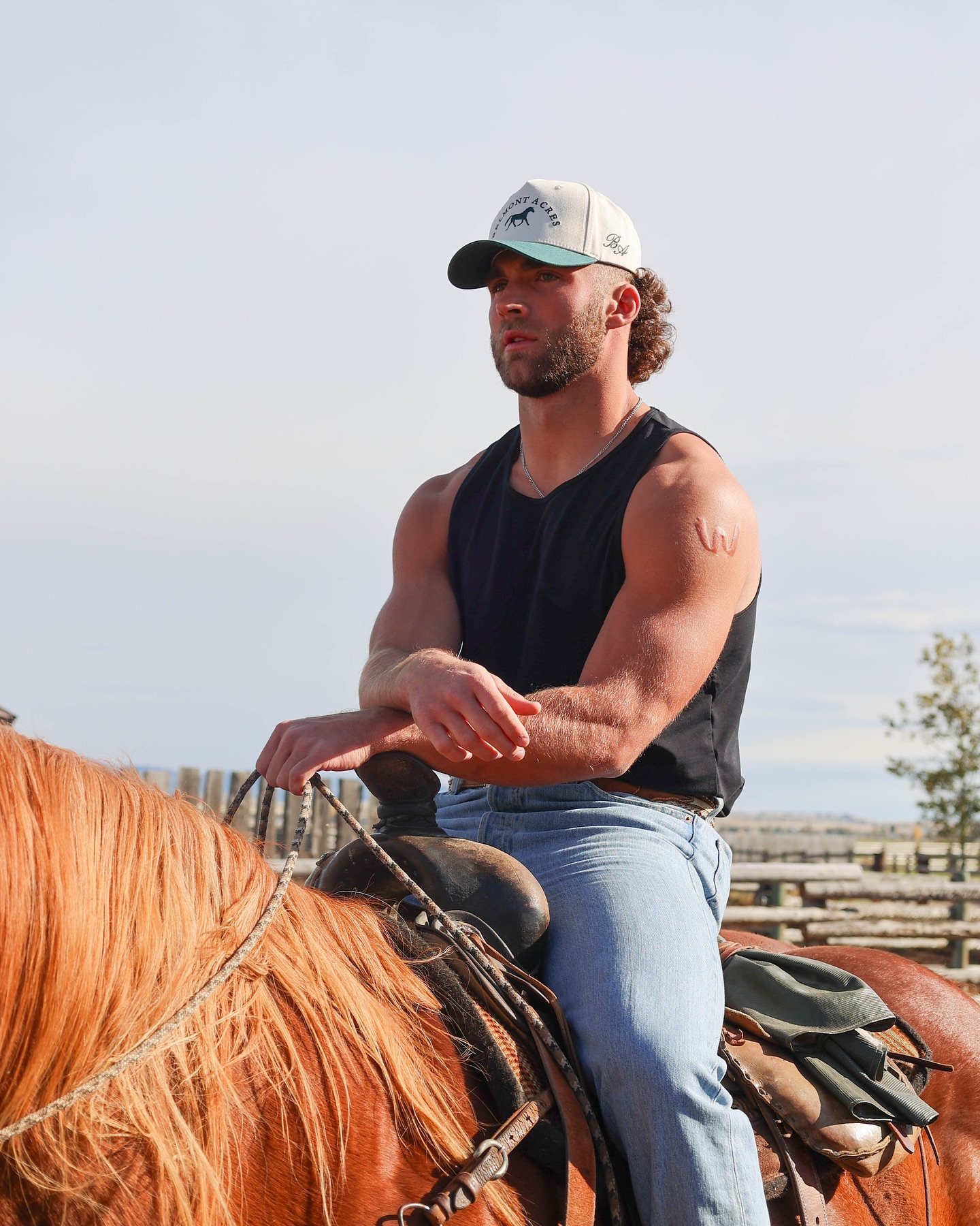 Kaleb Winterburn — horseback